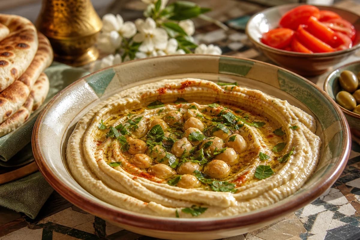 حمص فطور